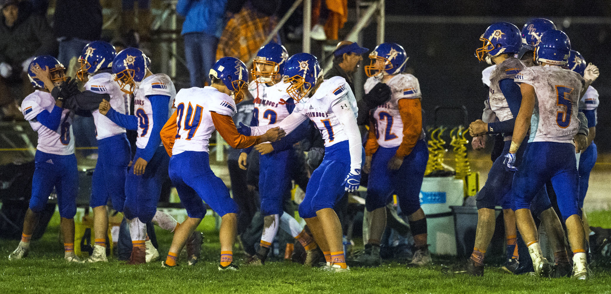 Osceola-High Plains vs. BDS playoff football, 10/25/18
